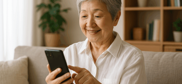 60代からのSNS入門｜家族とつながる！安心・簡単な使い方ガイド