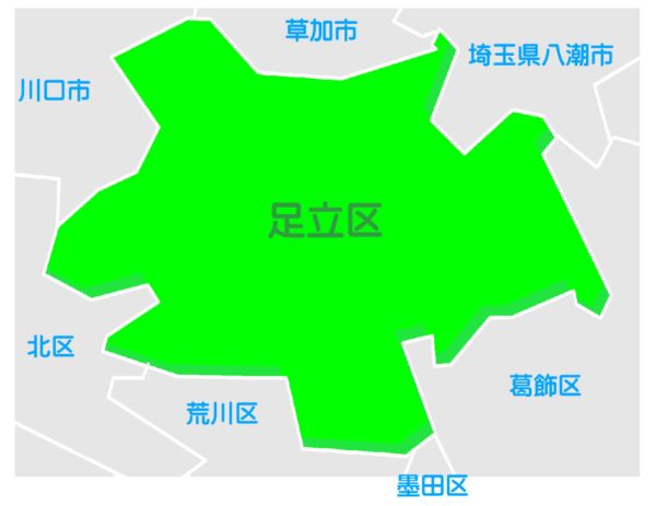 足立区の街情報