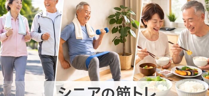 シニアも筋肉が大切！自宅で無理なくできる筋トレと効果を高めるポイント