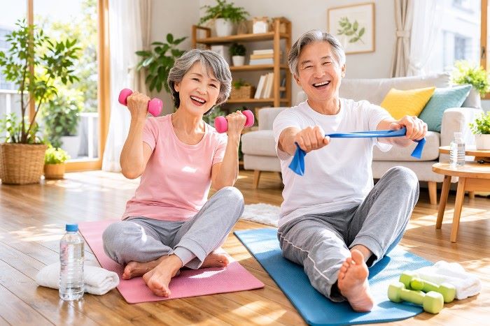 シニアの筋トレ2