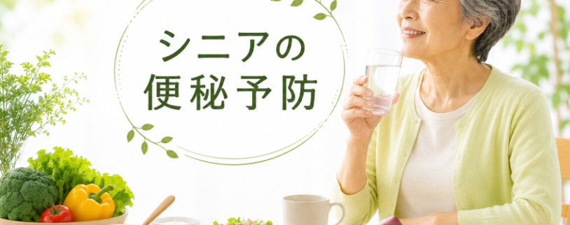 高齢者の便秘予防｜食事・水分・運動で腸内環境を整える