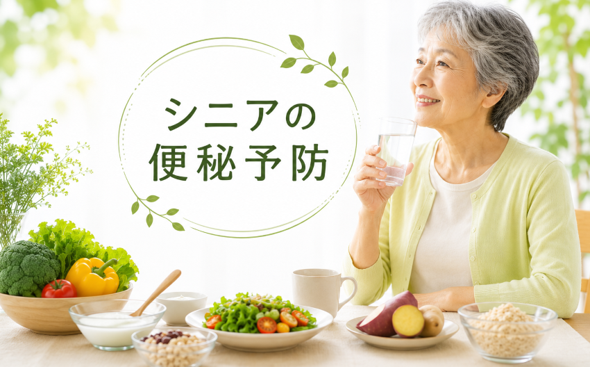 シニアの便秘予防