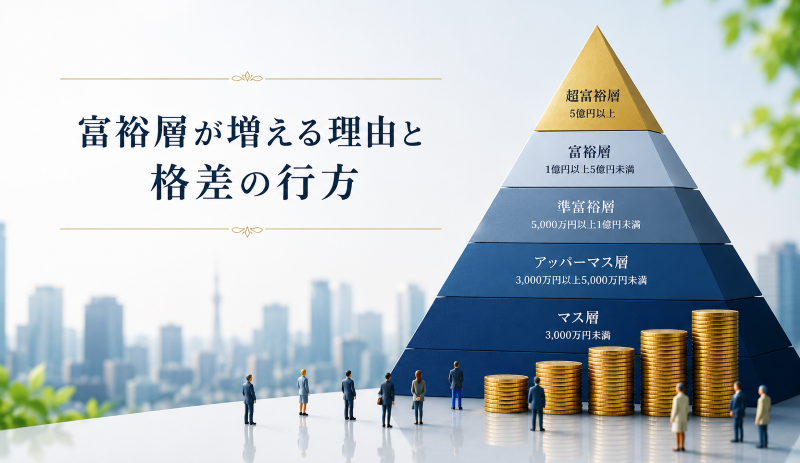 富裕層が増える理由と格差の行方