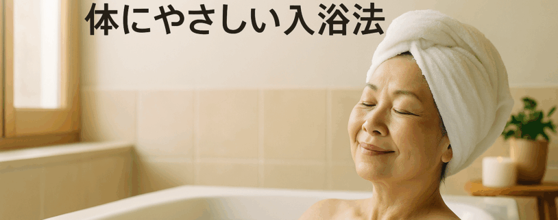 お風呂で整う体と心｜60代から見直したい！体にやさしい入浴法