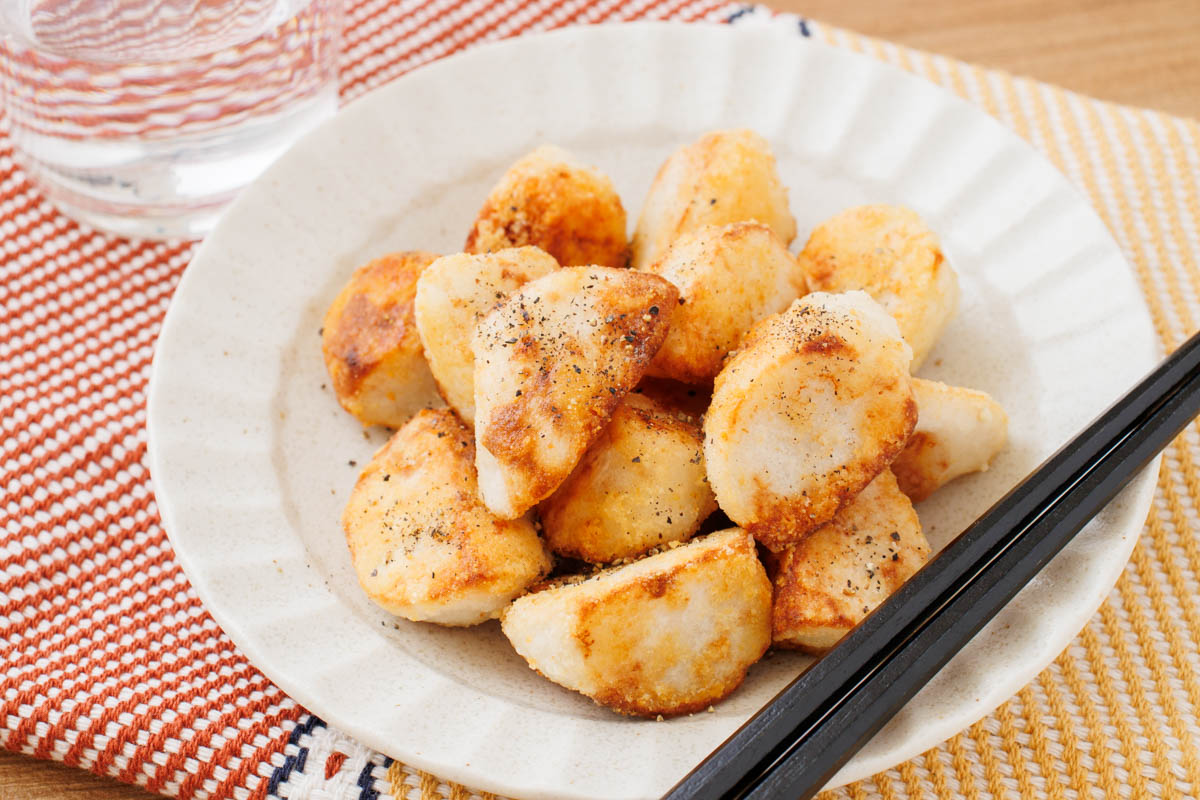 里芋のチーズコンソメ焼きのレシピ