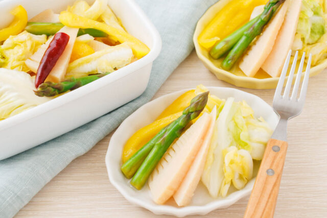 春野菜の即席ピクルスのレシピ