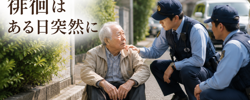 認知症による徘徊はある日突然に｜保護体験から学ぶ家族が知っておきたいこと