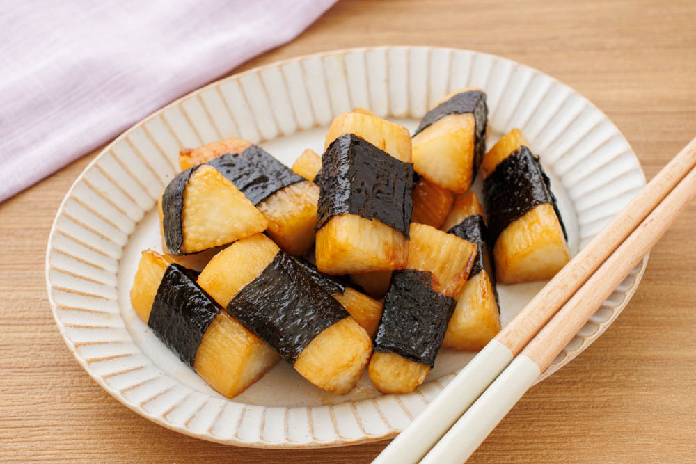 長芋の磯辺焼きのレシピ