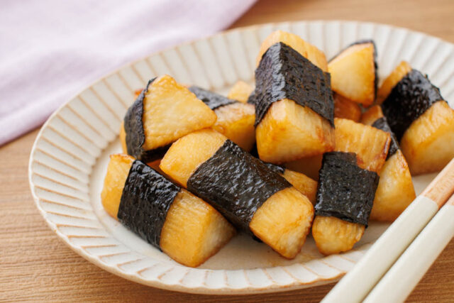 長芋の磯辺焼きのレシピ