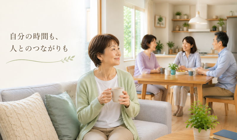 シニア向けシェアハウスという新しい暮らし方