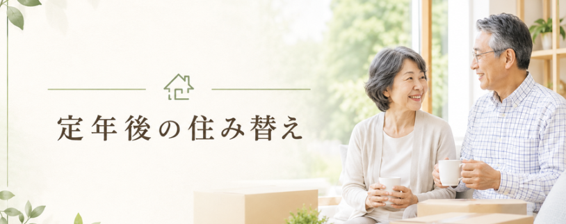 定年後の住み替え｜なぜ増えているのか？60代から考える住まいの見直し