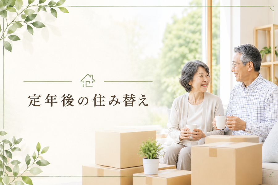 定年後の住み替えをすすめるヒント