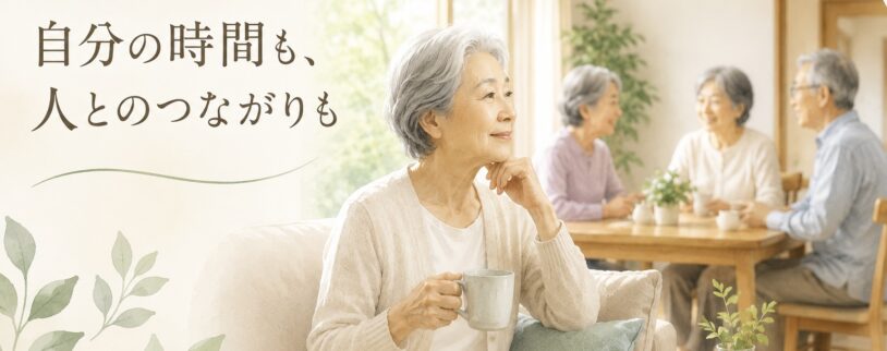 「まだ老人ホームには入りたくない」シニア向けシェアハウスという新しい暮らし方